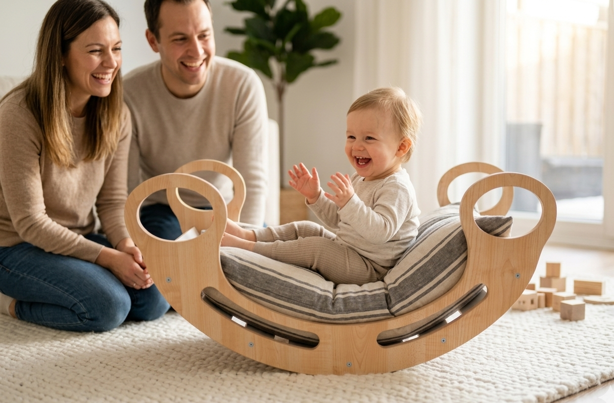 Montessori houpačka: Proč je to nejlepší investice do rozvoje vašeho dítěte? 🇨🇿