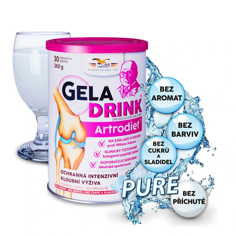 ORLING Geladrink Artrodiet nápoj PURE 360g