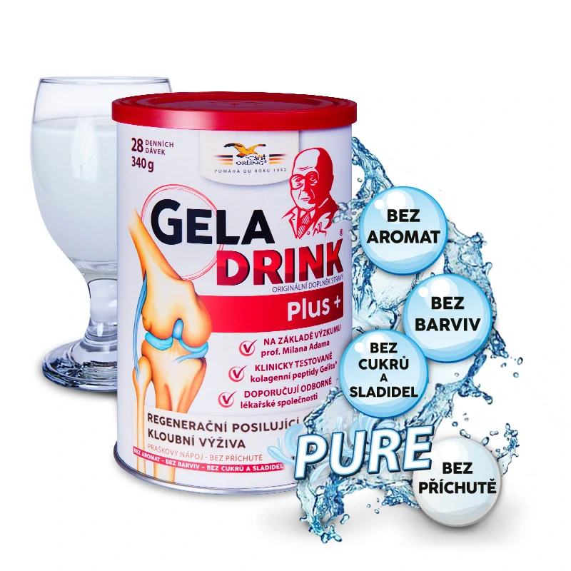 ORLING Geladrink Plus nápoj PURE 340g