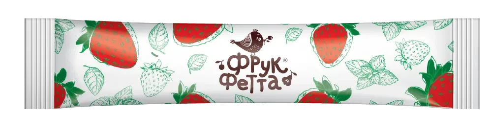 Sergio ovocná tyč.FrukFetta jahoda/máta 20g
