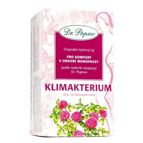 Dr. Popov Čaj Klimakterium 20 x 1,5 g