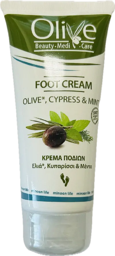 OLIVE Krém na nohy Cypřiš a Máta 100 ml