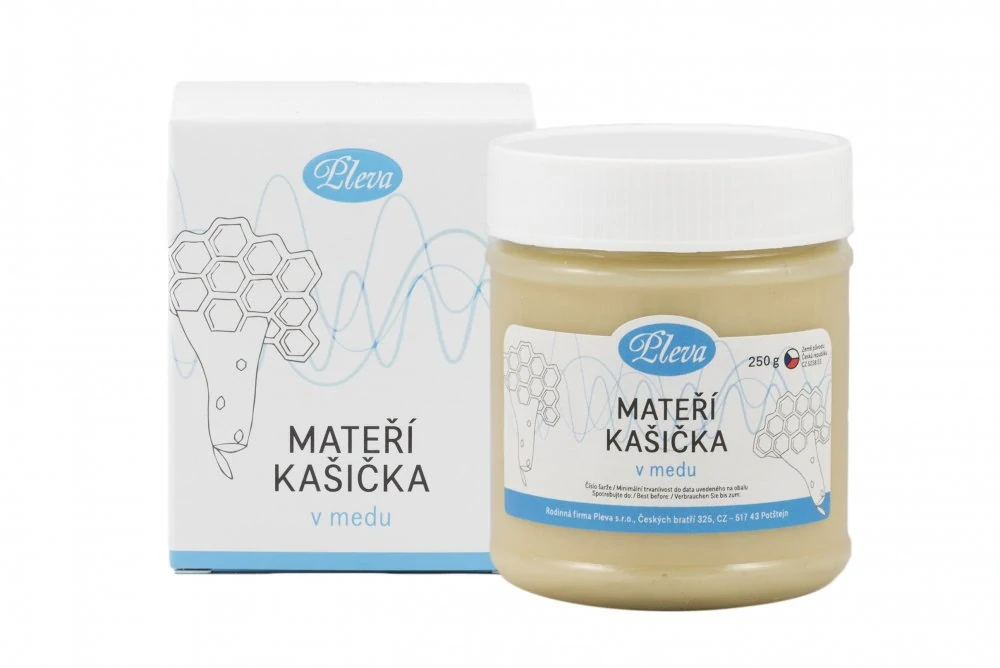Pleva Mateří kašička v medu 250g