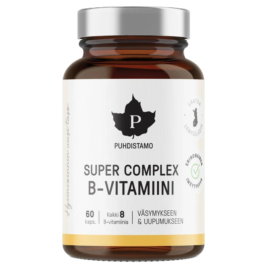 Puhdistamo Super Vitamin B Complex 60 kapslí