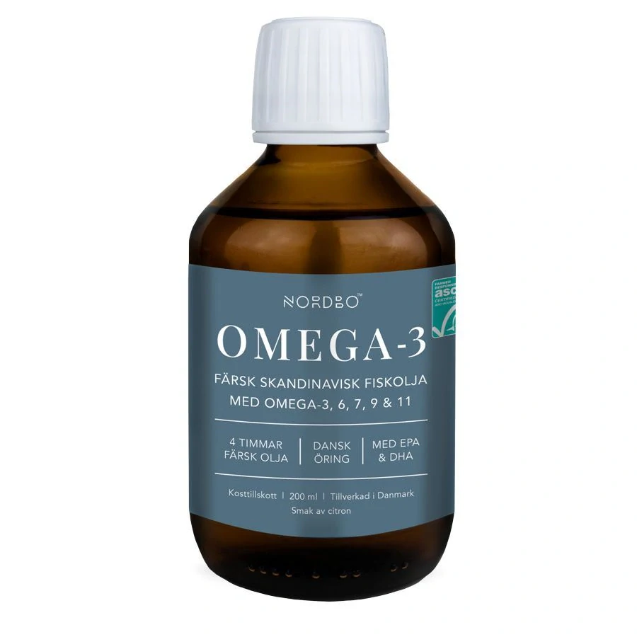 Nordbo Scandinavian Omega-3 Trout Oil 200 ml