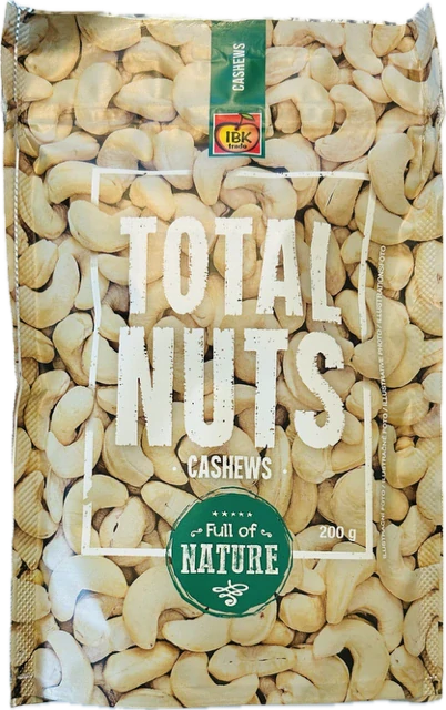 IBK Kešu ořechy TOTAL NUTS 200 g