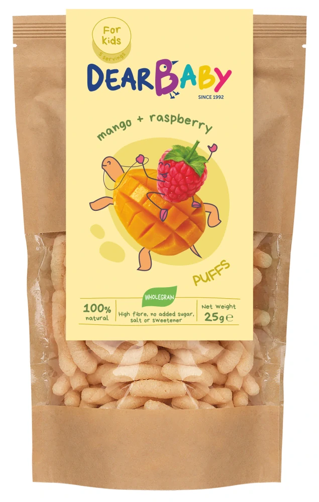 Dear Baby křupky Mango+Malina 25g