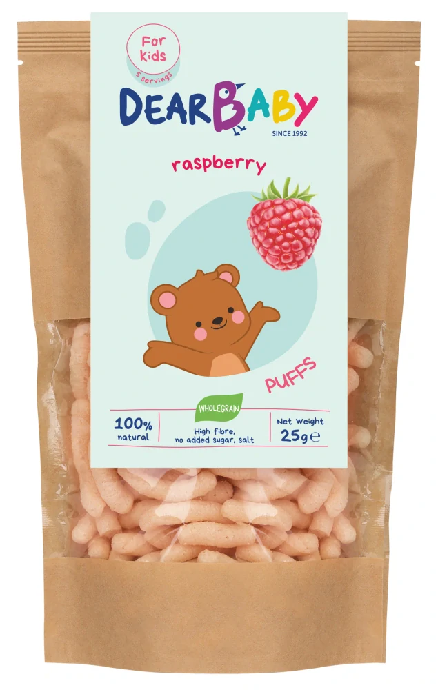 Dear Baby křupky Malina se stévií 25g