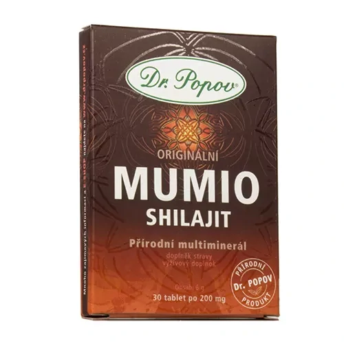 Dr. Popov MUMIO (Shilajit) 30 tablet