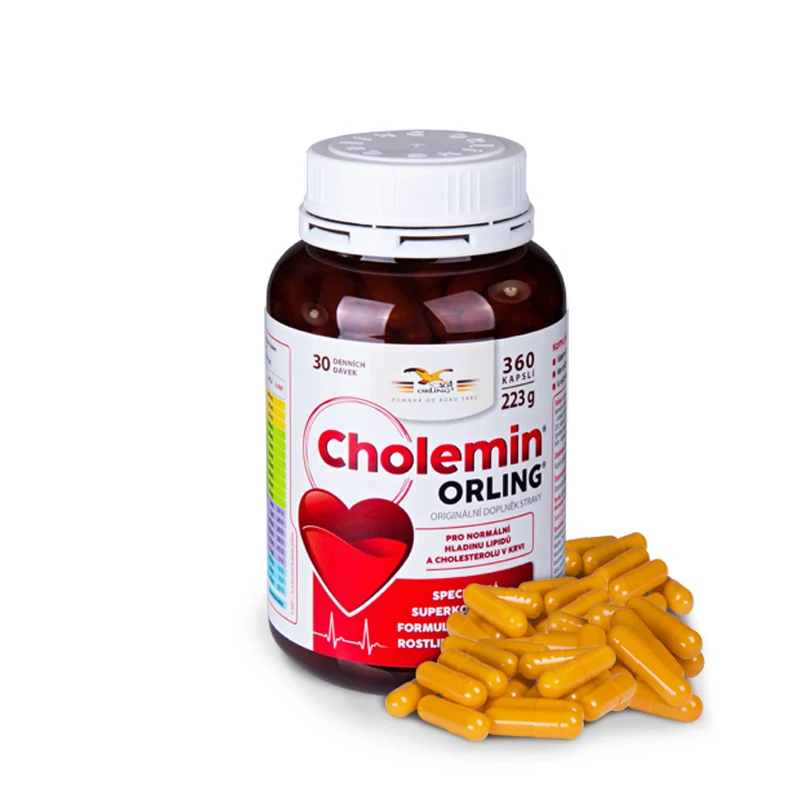 ORLING CHOLEMIN® Orling, 360 kapslí