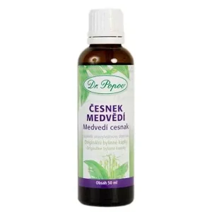 Dr. Popov Bylinné kapky Česnek medvědí 50 ml