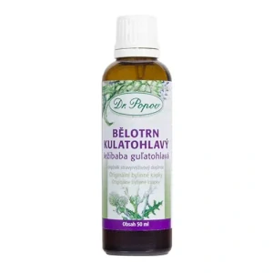 Dr. Popov Bylinné kapky Bělotrn Kulatohlavý 50 ml