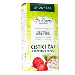 Dr. Popov Čaj Čistící s červenou řepou 50 g