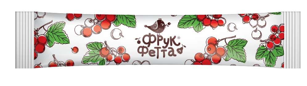 Sergio ovocná tyč. FrukFetta červený rybíz 20g