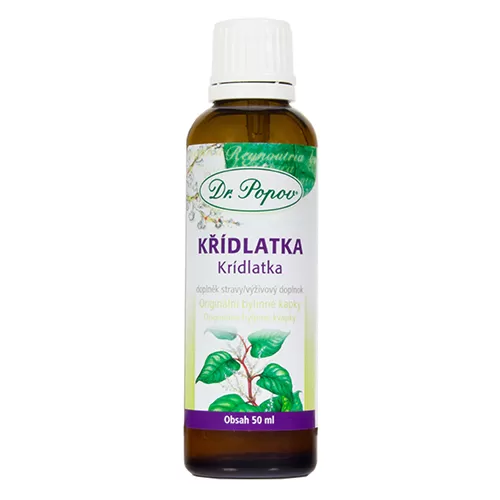 Dr. Popov Bylinné kapky Křídlatka 50 ml