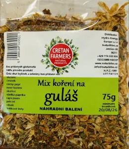 CRETAN FARMERS Mix koření na Guláš eko balení 75 g