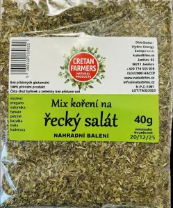 CRETAN FARMERS Mix koření na Řecký salát eko balení 40 g