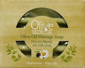 Olivové Masážní mýdlo Heřmánkové 100 g