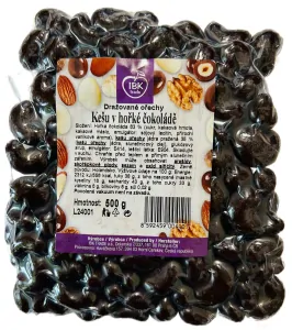 IBK Kešu v hořké čokoládě 500g