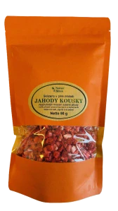 NaturBites Jahody lyofilizované-kousky (sušené mrazem) 50g