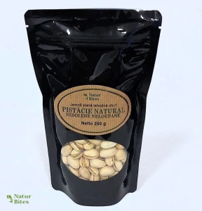 NaturBites Pistácie natural neloupané 250 g
