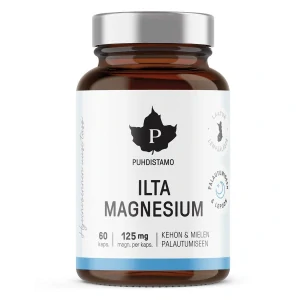 Puhdistamo Night Magnesium 60 kapslí (Hořčík)