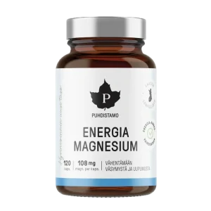Puhdistamo Energia Magnesium 120 kapslí