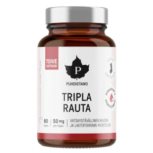 Puhdistamo Triple Iron 60 kapslí (Tripla Rauta)
