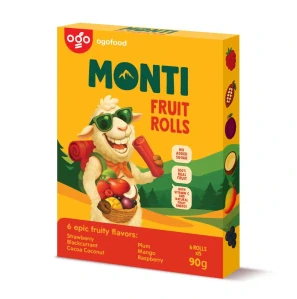MONTI ovocná trubička mix 90g