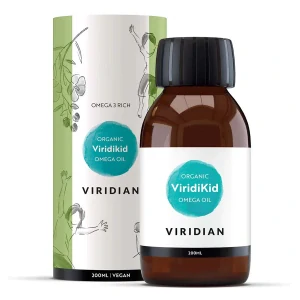 Viridian Viridikid Omega 3 Oil 200ml Organic (Bio Omega 3 olej pro děti)