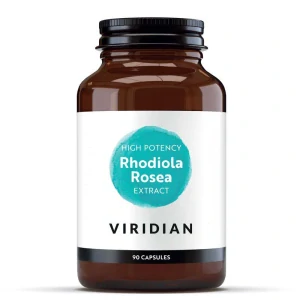 Viridian Rhodiola Rosea Maximum Potency 90 kapslí (Rozchodnice růžová)