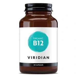 Viridian B12 100µg 30 kapslí Organic
