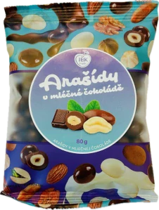IBK Arašídy v mléčné čokoládě 80 g