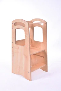 CZ Montessori rostoucí dětská učící věž 3v1THOMAS Maple 