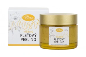 Pleva Medový pleťový peeling 50g