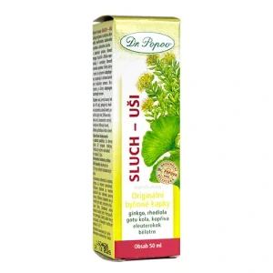 Dr. Popov Bylinné kapky Sluch-uši 50 ml