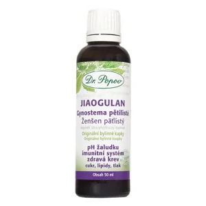 Dr. Popov Bylinné kapky Jiaogulan-Gynostema pětilistá 50ml