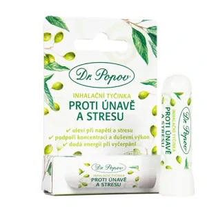 Dr. Popov Inhalační tyčinka PROTI ÚNAVĚ A STRESU