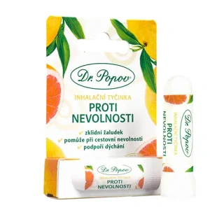 Dr. Popov Inhalační tyčinka PROTI NEVOLNOSTI
