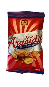 IBK Arašídy loupané pražené solené 200g