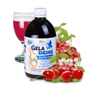 ORLING Geladrink Forte Hyal Biosol Višeň 500 ml
