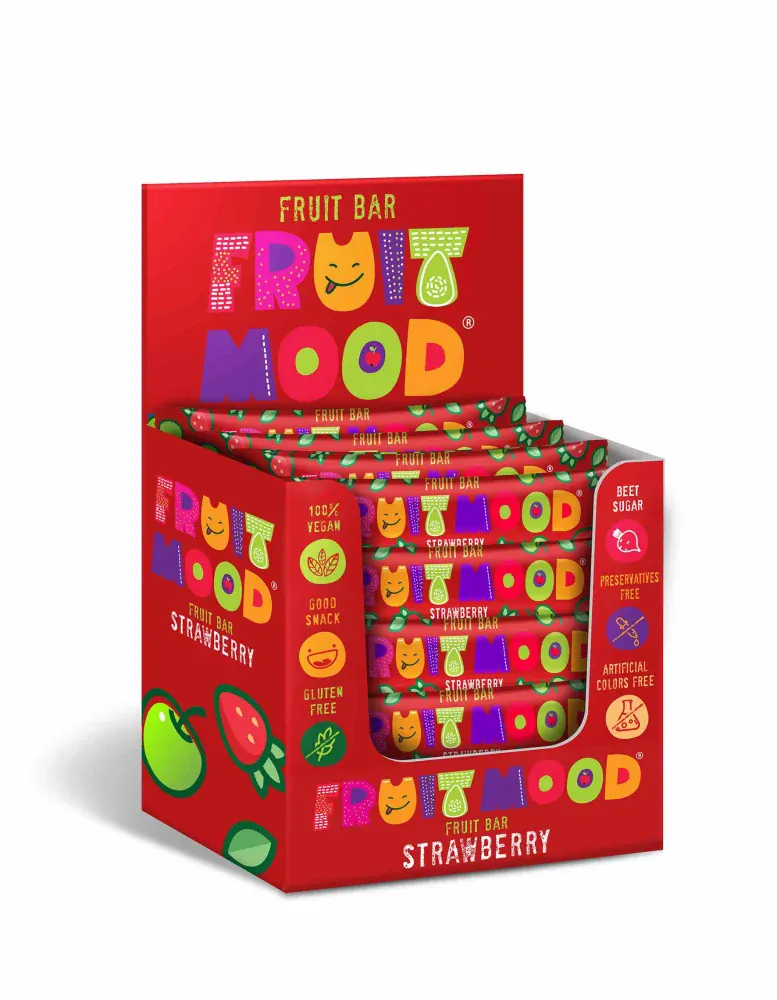 Sergio ovocná tyčinka Fruit Mood jahoda 20g