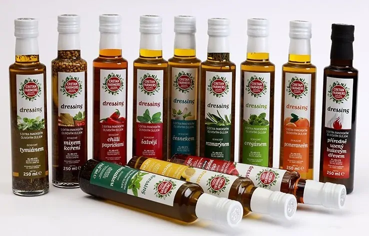 CRETAN FARMERS Dressing s extra panenským olivovým olejem Tymián 250 ml