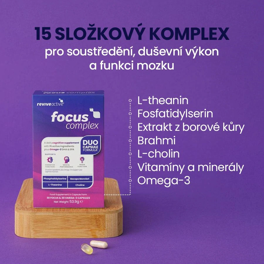 Reviveactive Focus Complex 60 kapslí