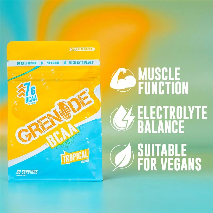 Grenade BCAA 390g tropical + vzorek Protein 40g zdarma