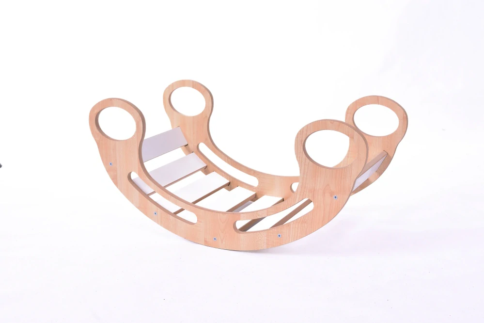 CZ Montessori houpačka pro děti 5v1 Maple / White 