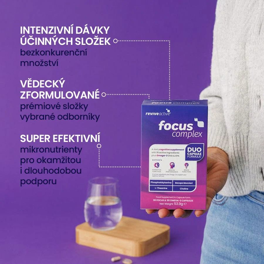 Reviveactive Focus Complex 60 kapslí