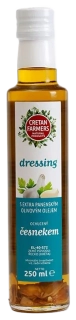 CRETAN FARMERS Dressing s extra panenským olivovým olejem Česnek 250 ml