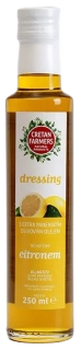 CRETAN FARMERS Dressing s extra panenským olivovým olejem Citron 250 ml
