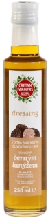 CRETAN FARMERS Dressing s extra panenským olivovým olejem Černý lanýž 250 ml